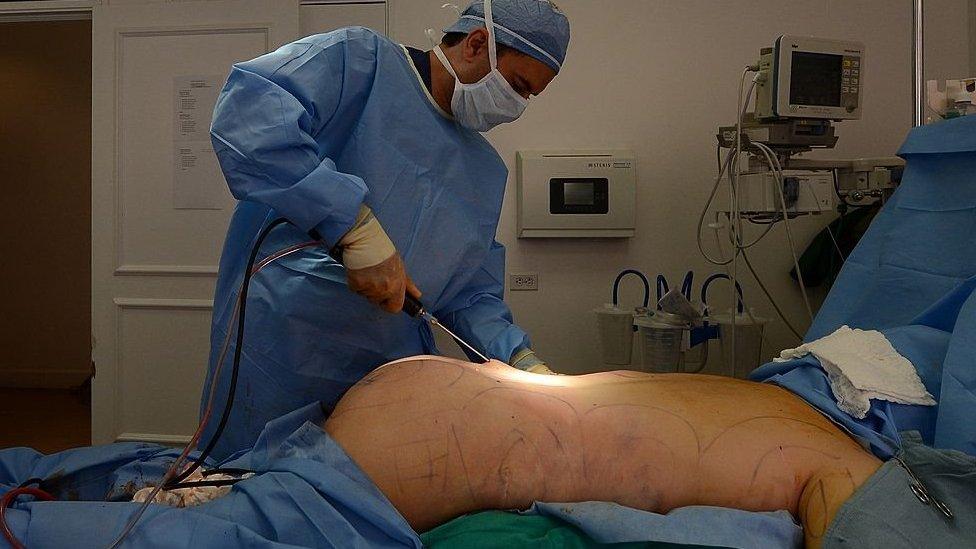 buttocks surgery